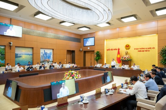Khai mạc Phiên họp thứ 44 của Ủy ban Thường vụ Quốc hội