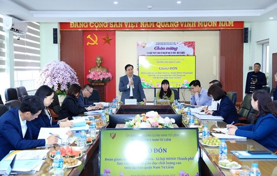 Giám sát thực hiện mô hình giáo dục chất lượng cao tại quận Nam Từ Liêm 