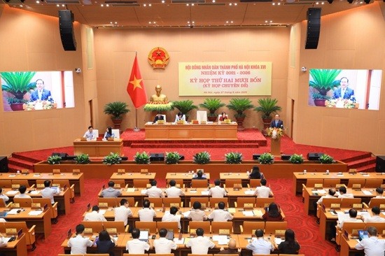 Khai mạc kỳ họp 24 (kỳ họp chuyên đề) HĐND Thành phố khóa XVI